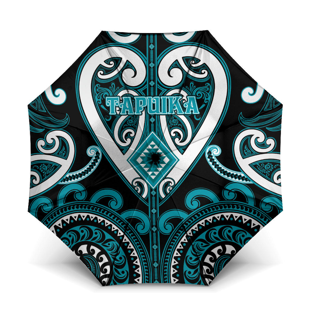 Aotearoa Tapuika Umbrella Maori Tribal Pattern