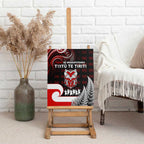 Aotearoa Toitu He Whakaputanga Canvas Wall Art Toitu Te Tiriti O Waitangi