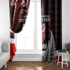Aotearoa Toitu He Whakaputanga Window Curtain Toitu Te Tiriti O Waitangi