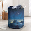 New Zealand Matariki Laundry Basket Maori Waka With Silver Fern