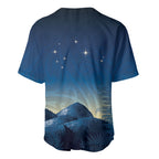 New Zealand Matariki Baseball Jersey Maori Waka With Silver Fern