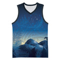 New Zealand Matariki Basketball Jersey Maori Waka With Silver Fern