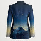 New Zealand Matariki Blazer Maori Waka With Silver Fern