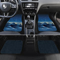 New Zealand Matariki Car Mats Maori Waka With Silver Fern
