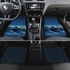 New Zealand Matariki Car Mats Maori Waka With Silver Fern