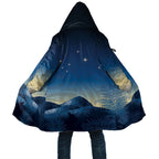 New Zealand Matariki Cloak Maori Waka With Silver Fern