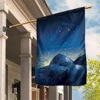 New Zealand Matariki Garden Flag Maori Waka With Silver Fern