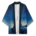 New Zealand Matariki Kimono Maori Waka With Silver Fern