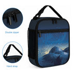 New Zealand Matariki Lunch Bag Maori Waka With Silver Fern