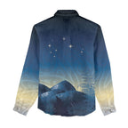 New Zealand Matariki Women Casual Shirt Maori Waka With Silver Fern