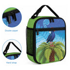 New Zealand Christmas Lunch Bag Pukeko With Ponga Tree Silver Fern
