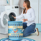 New Zealand Christmas Laundry Basket Have A Kiwi Manu-Mas
