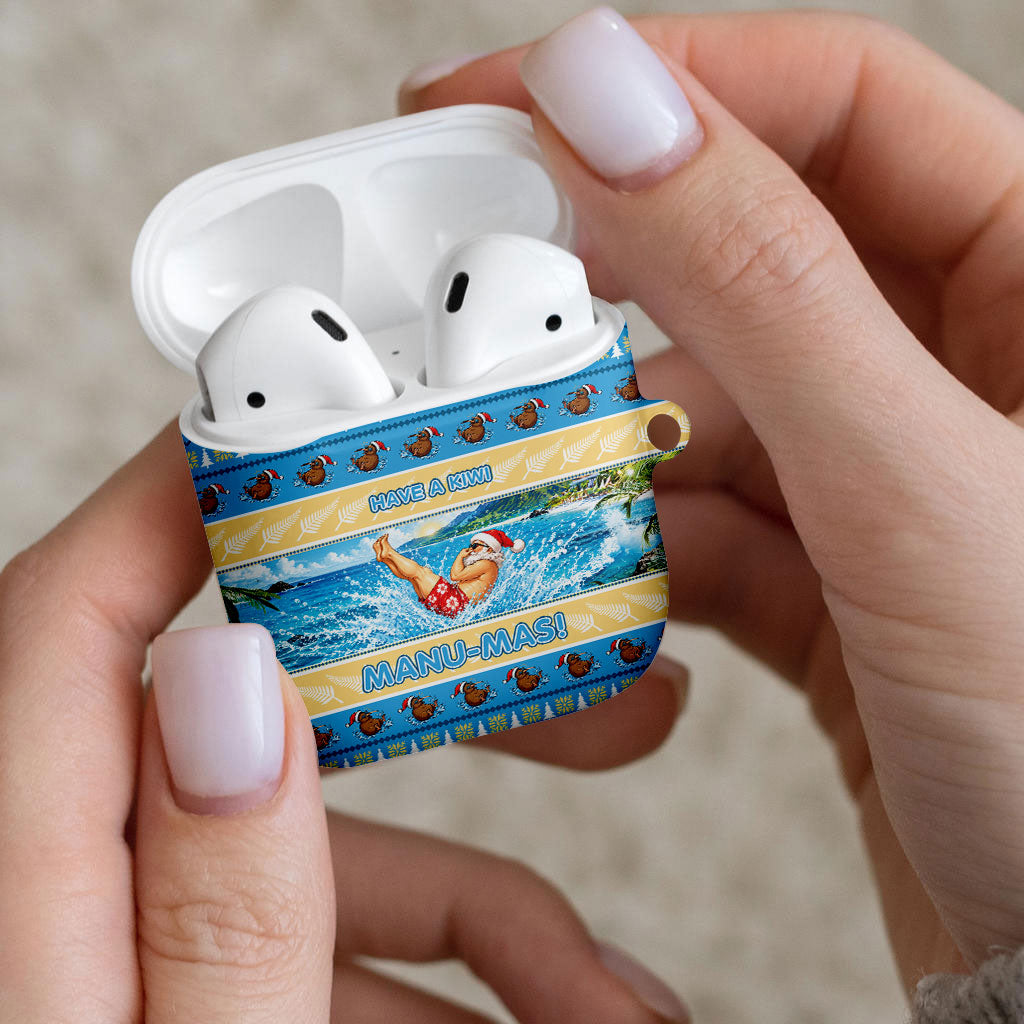 New Zealand Christmas AirPods Case Have A Kiwi Manu-Mas