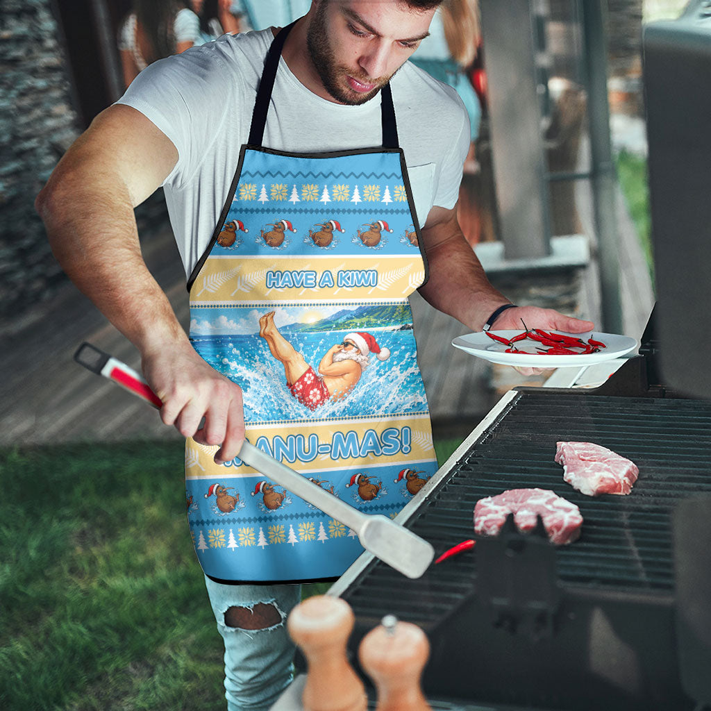 New Zealand Christmas Apron Have A Kiwi Manu-Mas