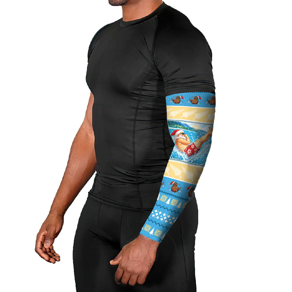 New Zealand Christmas Arm Sleeves Have A Kiwi Manu-Mas