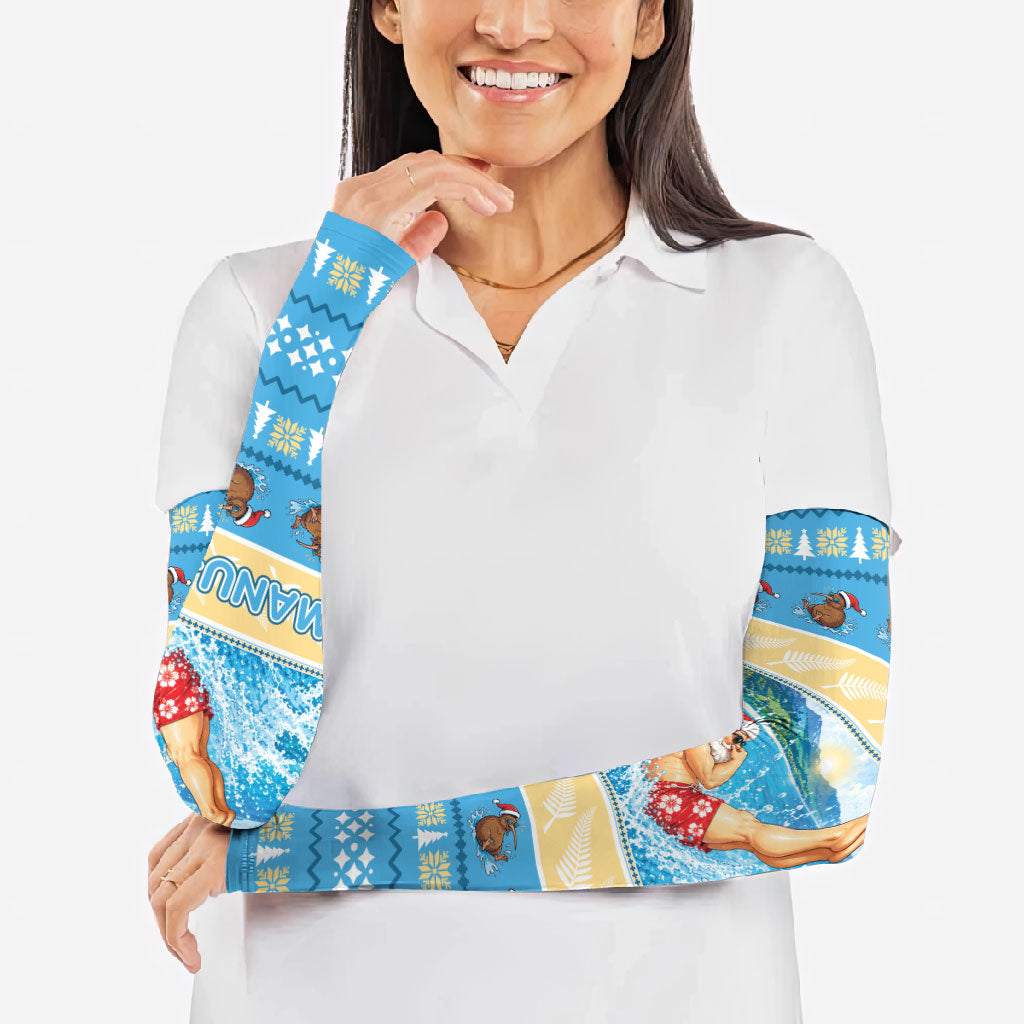New Zealand Christmas Arm Sleeves Have A Kiwi Manu-Mas