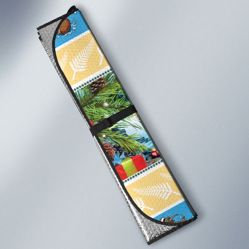 New Zealand Christmas Auto Sun Shade Have A Kiwi Manu-Mas