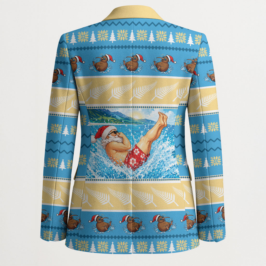 New Zealand Christmas Blazer Have A Kiwi Manu-Mas