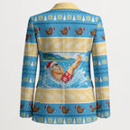 New Zealand Christmas Blazer Have A Kiwi Manu-Mas