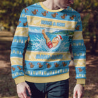 New Zealand Christmas Ugly Christmas Sweater Have A Kiwi Manu-Mas