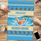New Zealand Christmas Puzzle Have A Kiwi Manu-Mas
