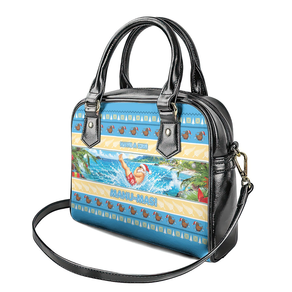 New Zealand Christmas Shoulder Handbag Have A Kiwi Manu-Mas