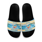 New Zealand Christmas Slide Sandals Have A Kiwi Manu-Mas