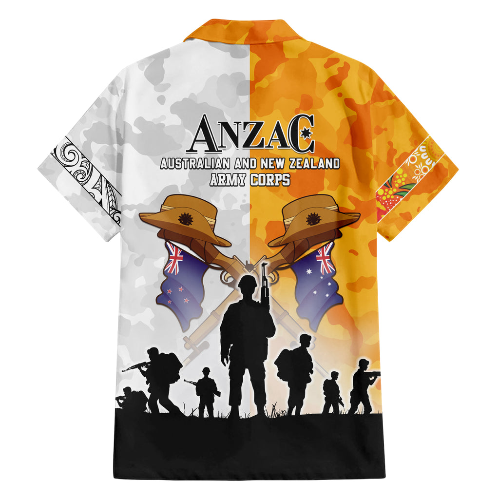 Australia And New Zealand ANZAC Day Hawaiian Shirt Lest We Forget