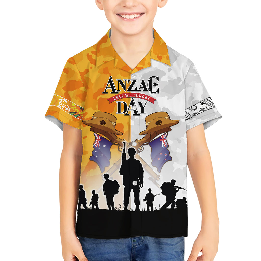 Australia And New Zealand ANZAC Day Hawaiian Shirt Lest We Forget