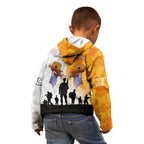 Australia And New Zealand ANZAC Day Kid Hoodie Lest We Forget