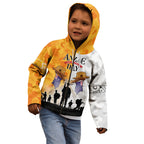 Australia And New Zealand ANZAC Day Kid Hoodie Lest We Forget