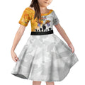 Australia And New Zealand ANZAC Day Kid Short Sleeve Dress Lest We Forget