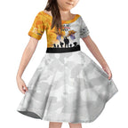 Australia And New Zealand ANZAC Day Kid Short Sleeve Dress Lest We Forget