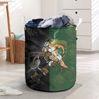 South Africa And New Zealand Laundry Basket Springboks And Kiwis Rugby Rivalry