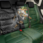 South Africa And New Zealand Back Car Seat Cover Springboks And Kiwis Rugby Rivalry
