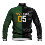 Custom South Africa And New Zealand Baseball Jacket Springboks And Kiwis Rugby Rivalry