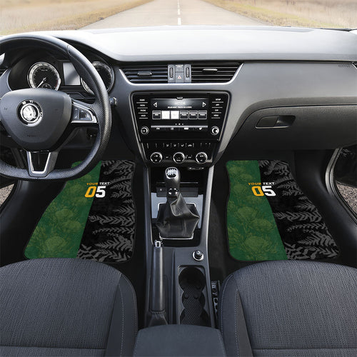 Custom South Africa And New Zealand Car Mats Springboks And Kiwis Rugby Rivalry