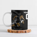 Custom South Africa And New Zealand Ceramic Mug Springboks And Kiwis Rugby Rivalry