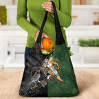 South Africa And New Zealand Grocery Bag Springboks And Kiwis Rugby Rivalry