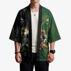 Custom South Africa And New Zealand Kimono Springboks And Kiwis Rugby Rivalry