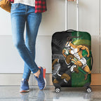 South Africa And New Zealand Luggage Cover Springboks And Kiwis Rugby Rivalry