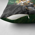 South Africa And New Zealand Pillow Cover Springboks And Kiwis Rugby Rivalry