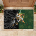 South Africa And New Zealand Rubber Doormat Springboks And Kiwis Rugby Rivalry