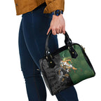 South Africa And New Zealand Shoulder Handbag Springboks And Kiwis Rugby Rivalry