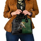 South Africa And New Zealand Shoulder Handbag Springboks And Kiwis Rugby Rivalry