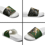 South Africa And New Zealand Slide Sandals Springboks And Kiwis Rugby Rivalry