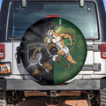 South Africa And New Zealand Spare Tire Cover Springboks And Kiwis Rugby Rivalry