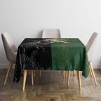 South Africa And New Zealand Tablecloth Springboks And Kiwis Rugby Rivalry