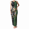 Custom South Africa And New Zealand Tank Maxi Dress Springboks And Kiwis Rugby Rivalry