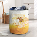 Melbourne Horse Racing Laundry Basket Vintage Floral Equestrian Rider